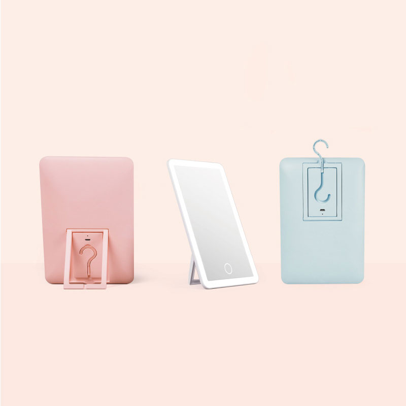 Viagem portátil LED Mirror: o melhor companheiro de higiene on-the-go